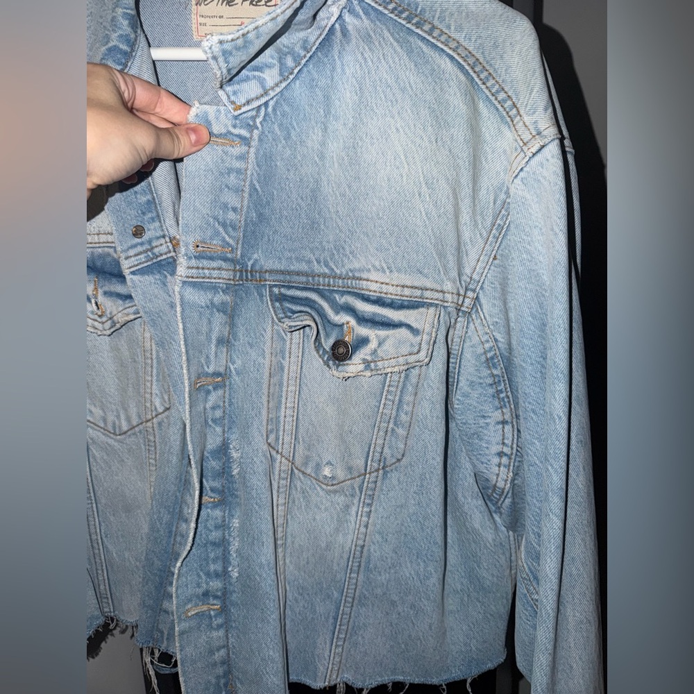Free People Denim Jacket - Picture 2 of 4